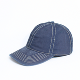 DUSTY BLUE COTTON BASEBALL CAP
